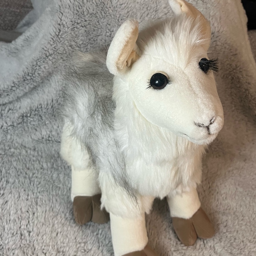 VINTAGE 1988 HEARTLINE Rare‎ StandUp Llama Stuffed ANIMAL PLUSH TOY